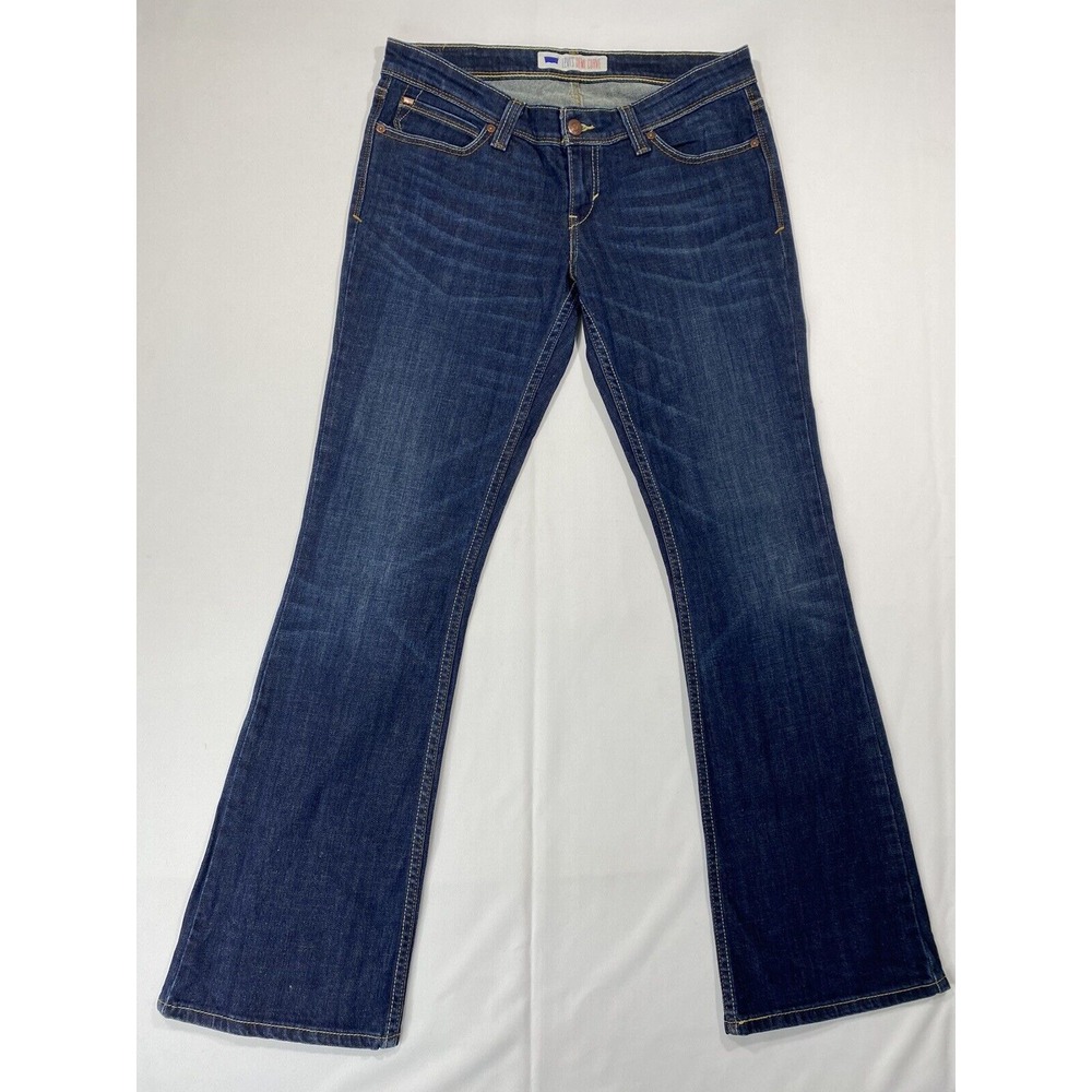 Levis Demi Curve Skinny Jeans‎ Womens 9M Mid Rise Blue Denim Red Tab